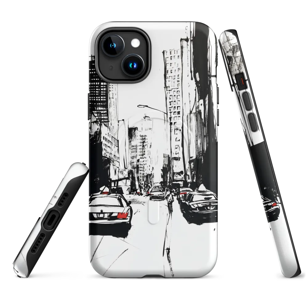 Urban Pulse: A Monochromatic Journey