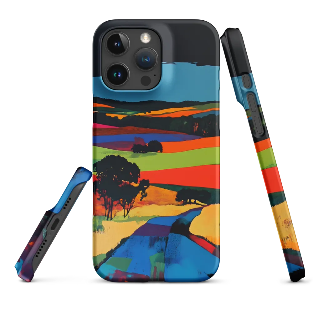 Vibrant Countryside | Phone Case |  16 Pro Max | Snap Case | Matte