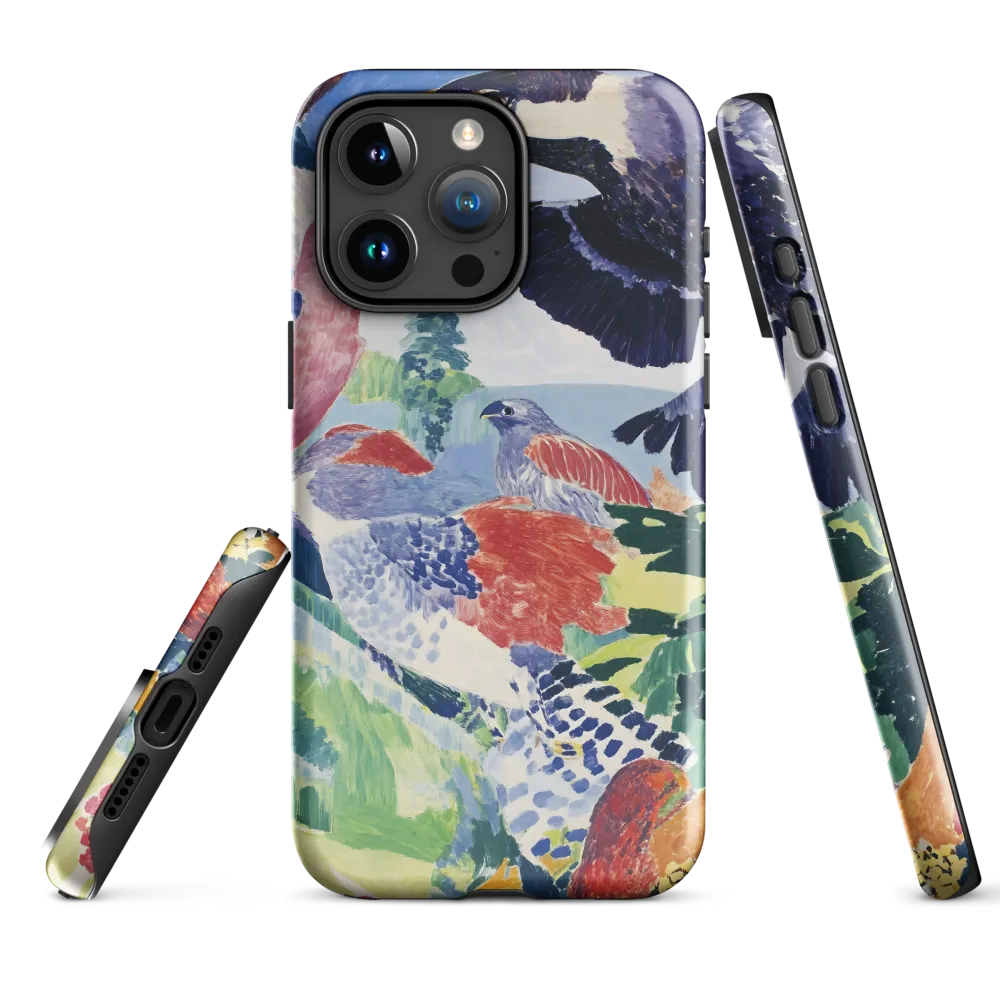 Symphony of Birds | Phone Case |  15 Pro Max | Tough Case | Glossy