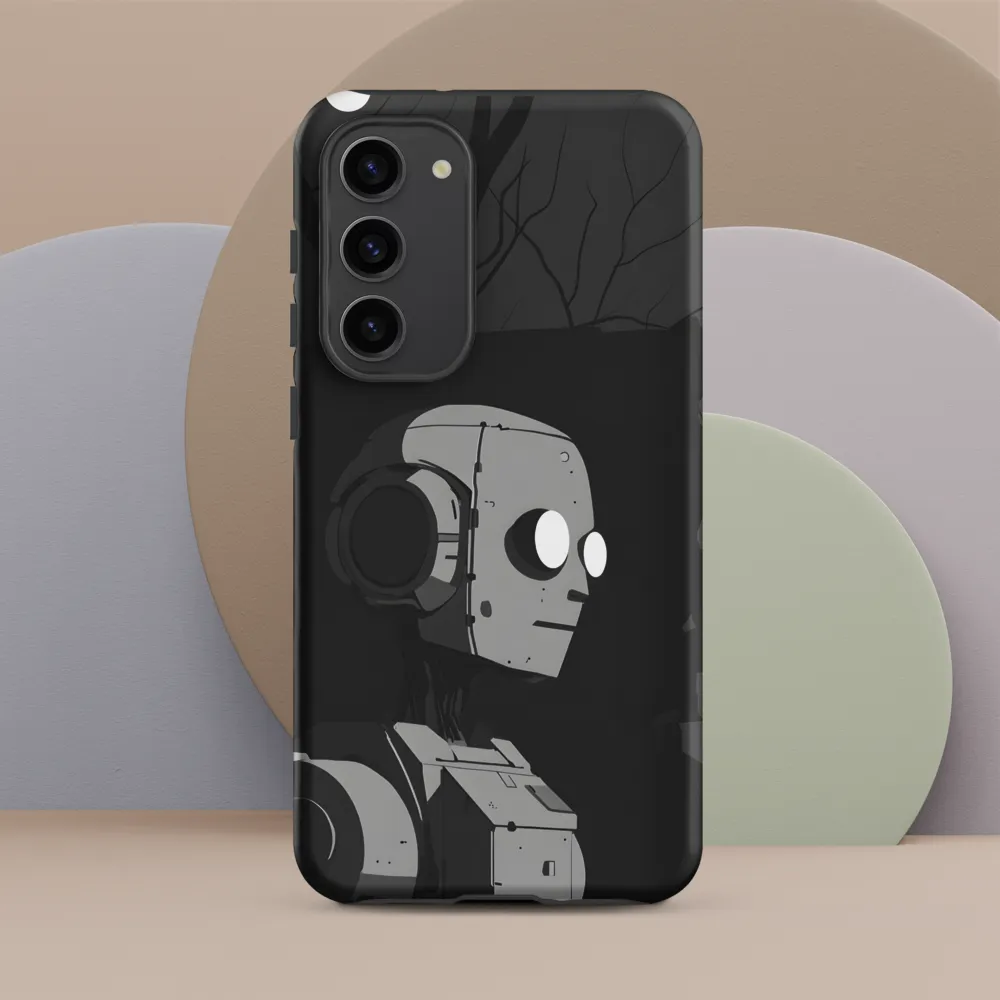 Curiosity in Shadows | Phone Case |  S23 Plus | Tough Case | Matte