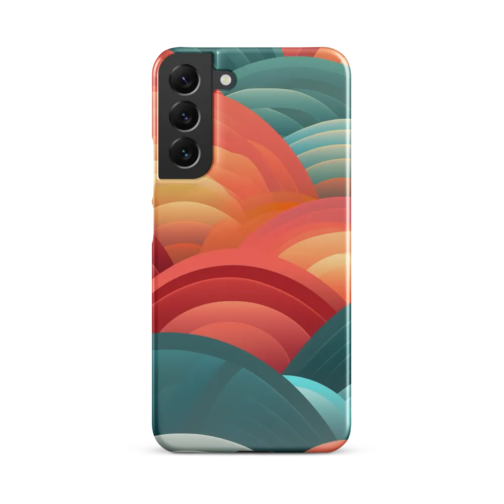 Rhythms of the Waves | Phone Case |  S22 Plus | Snap Case | Glossy