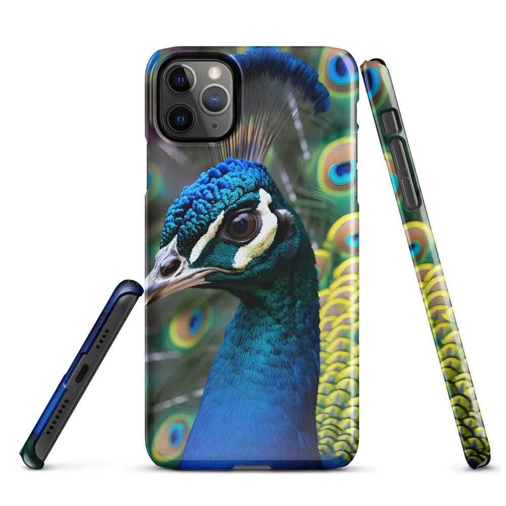 Regal Plumage: The Peacock's Splendor | Phone Case |  11 Pro Max | Snap Case | Glossy