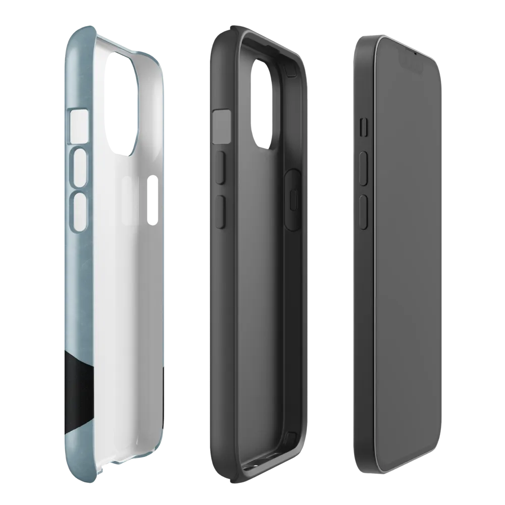 Minimalist Portrait of a Modern Man | Phone Case |  14 | Tough Case | Glossy