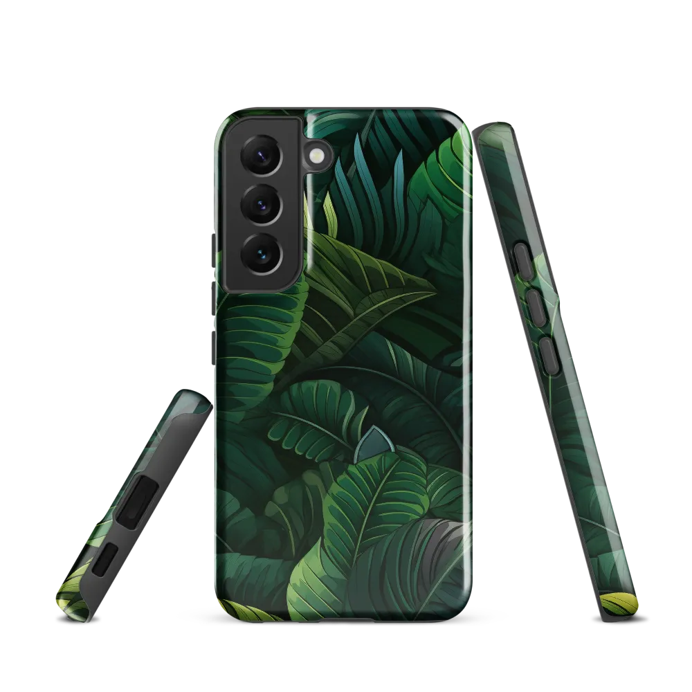 Lush Canopy: A Tropical Foliage Study