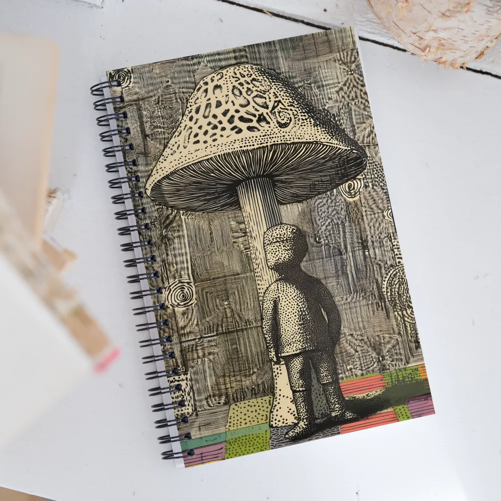 The Wonder Beneath the Cap | Spiral Notebook