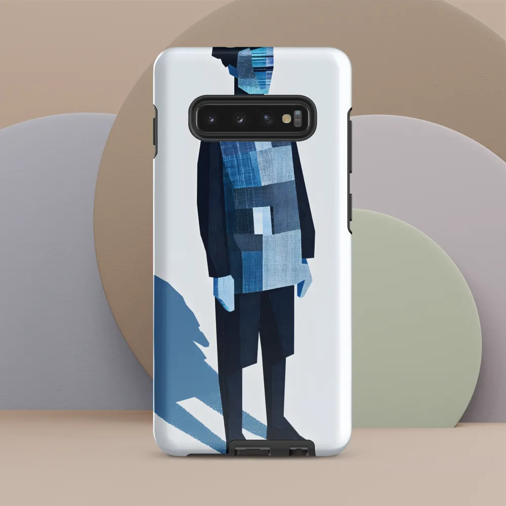 Geometric Serenity | Phone Case |  S10 Plus | Tough Case | Glossy