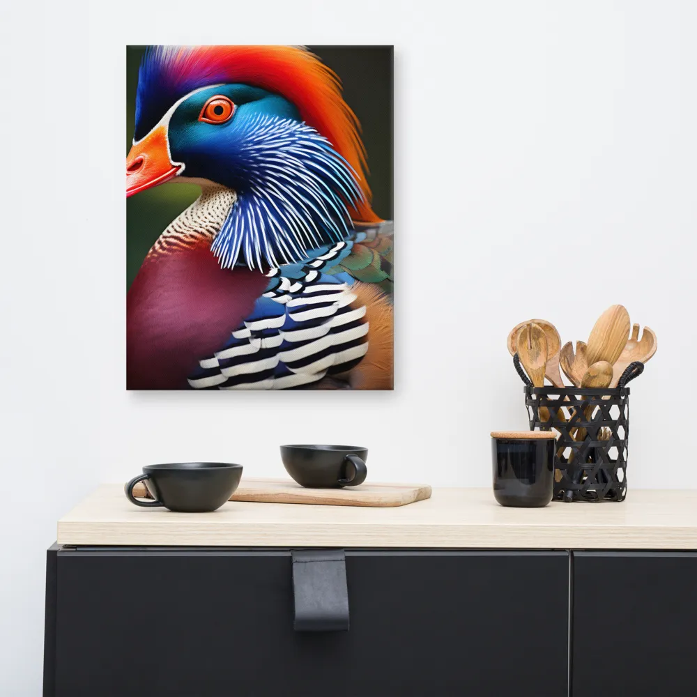 The Majestic Mandarin | Canvas | 16″×20″