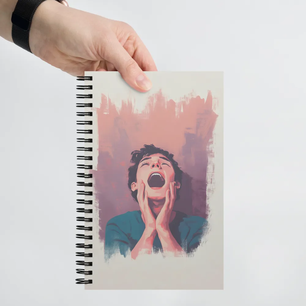 The Silent Scream | Spiral Notebook