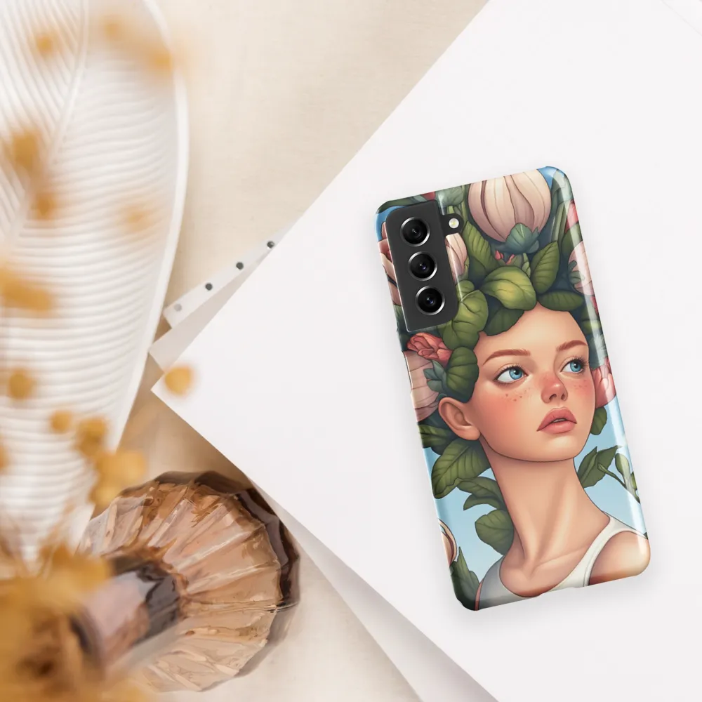 Whispers of Serenity | Phone Case |  S21 | Snap Case | Glossy