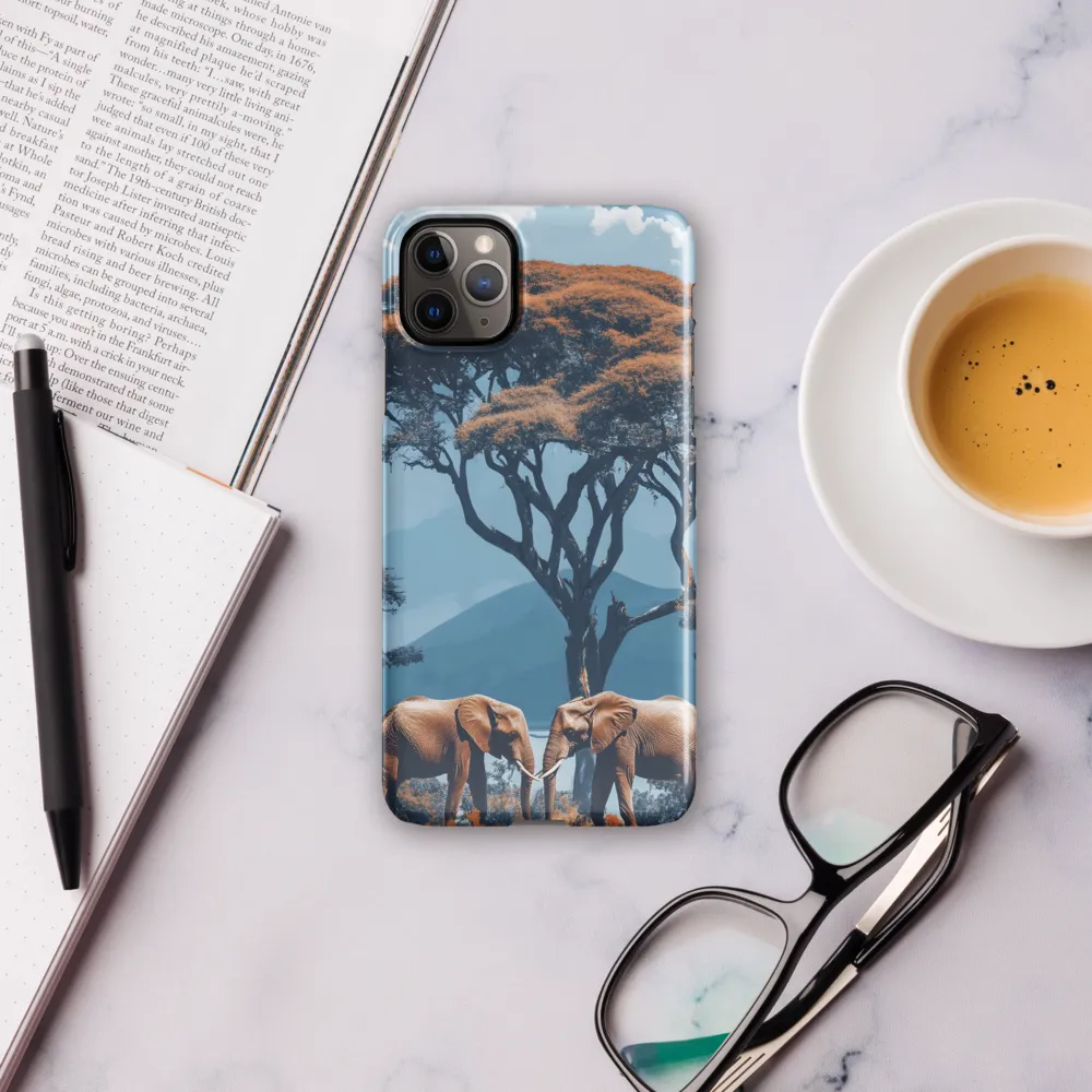 Elephants Amidst Serenity | Phone Case |  11 Pro Max | Snap Case | Glossy