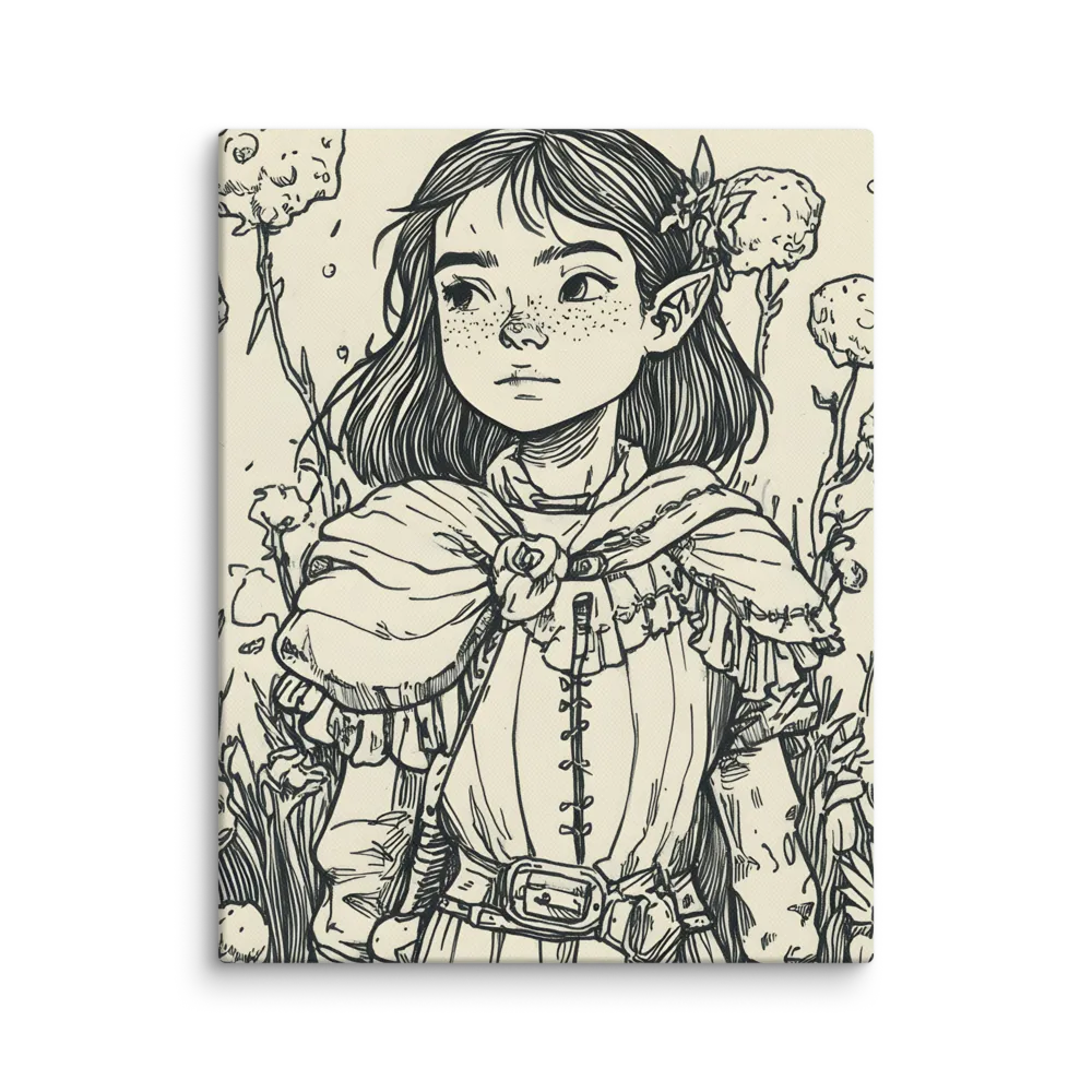 A Young Guardian of Nature | Canvas | 11″×14″