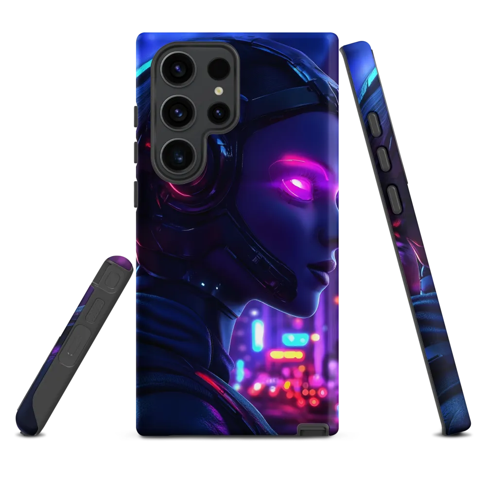 Neon Dreams: A Cyborg's Mystique
