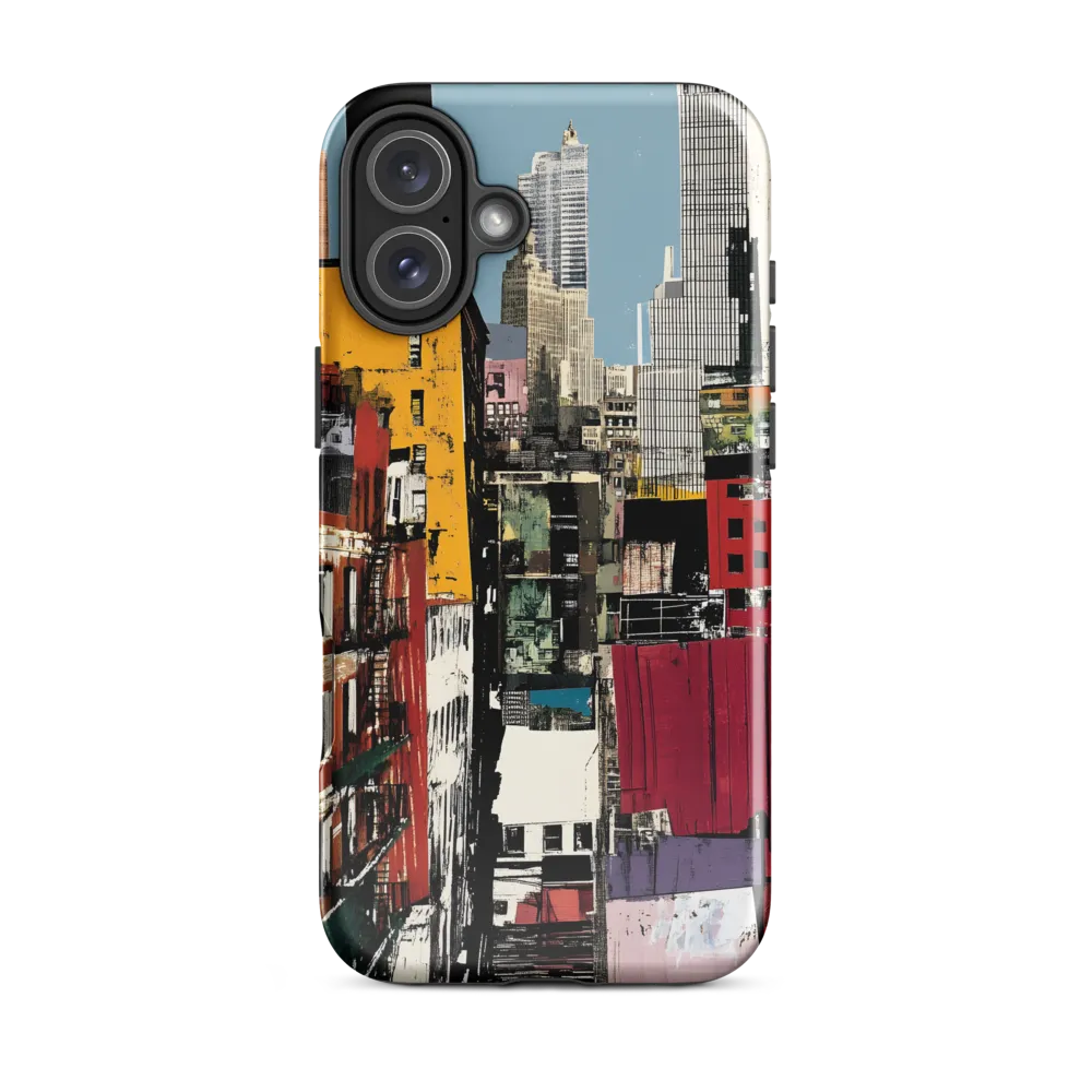 Urban Collage: A Vivid Cityscape