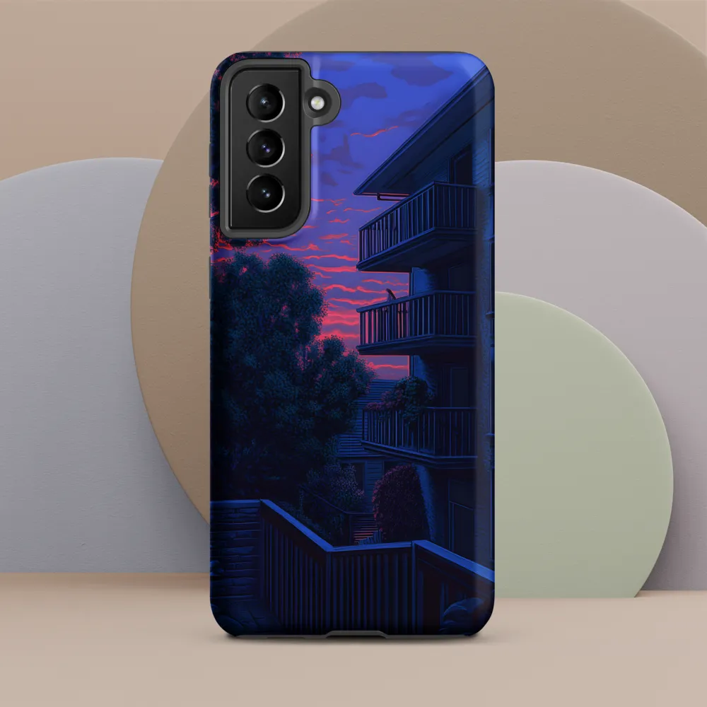 Urban Serenity at Dusk