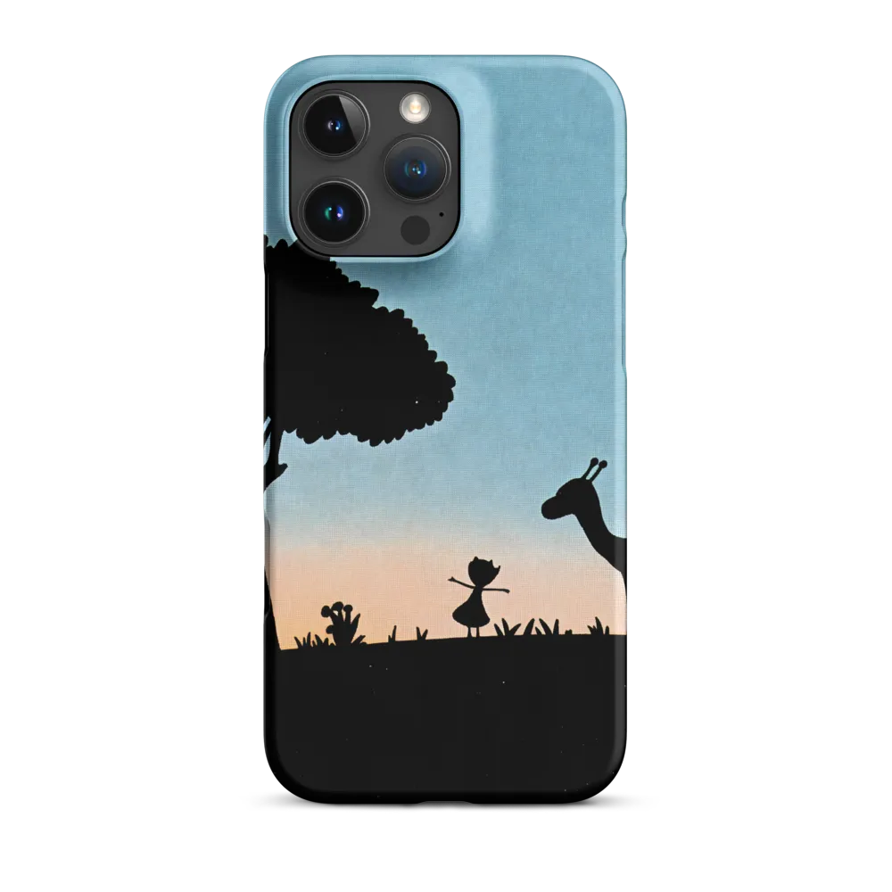 Curiosity in the Silhouette | Phone Case |  16 Pro Max | Snap Case | Matte