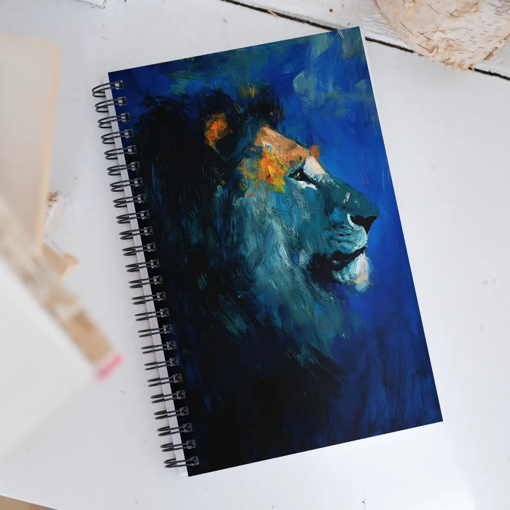 Majesty in Blue | Spiral Notebook