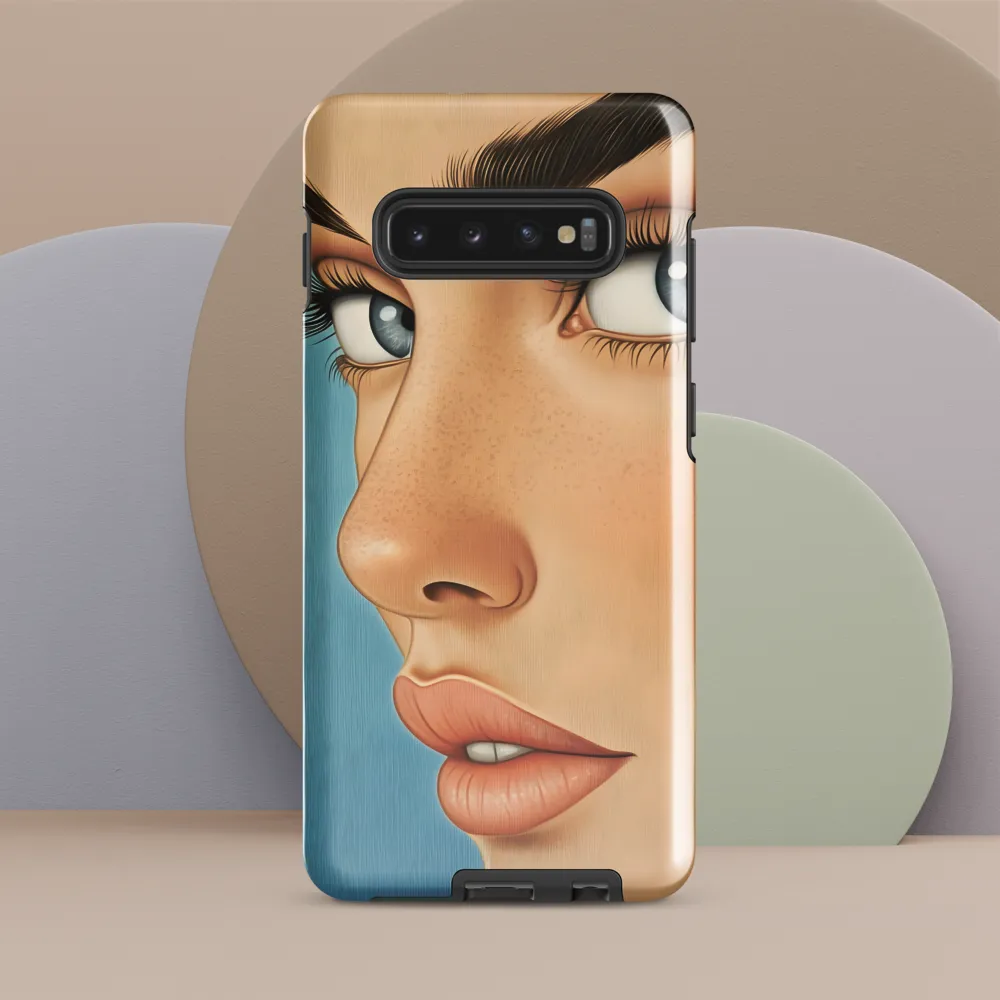 Gaze of Serenity | Phone Case |  S10 Plus | Tough Case | Glossy