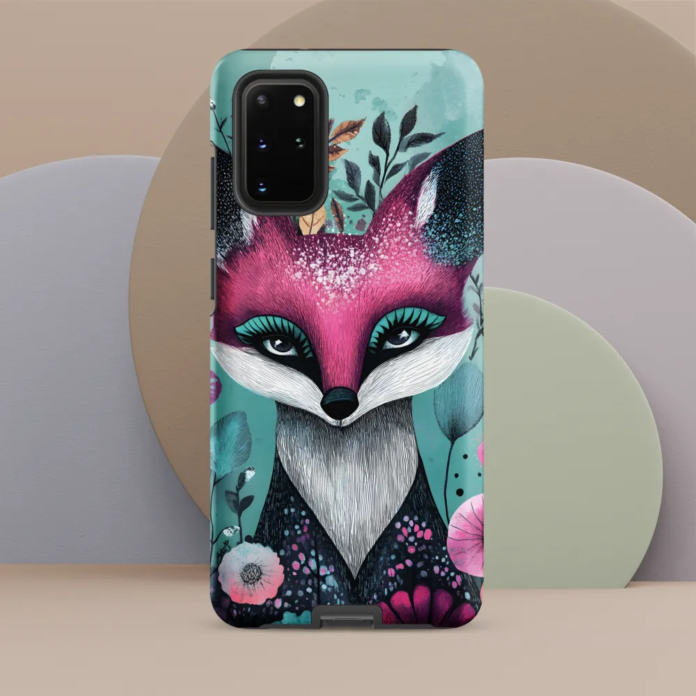 Whimsical Fox Among Blossoms
