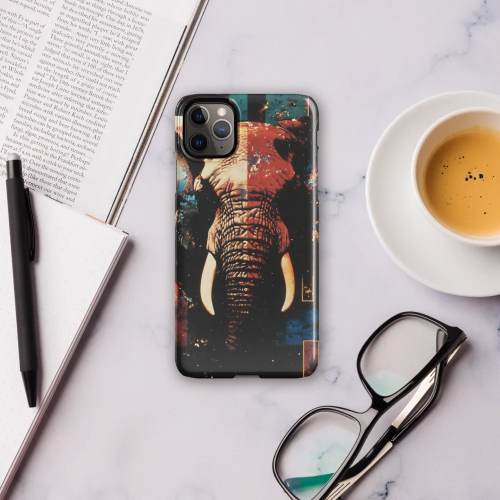 Majestic Mosaic: The Elephant | Phone Case |  11 Pro Max | Snap Case | Glossy