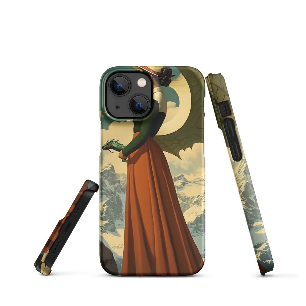 Mystic Harmony: The Dragon Keeper | Phone Case |  13 Mini | Snap Case | Matte