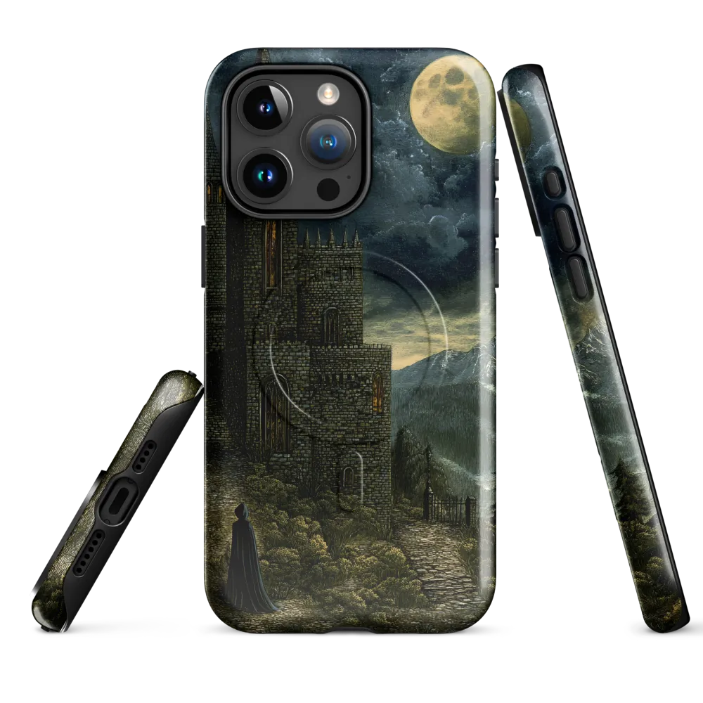 Whispers of the Moonlit Castle | Phone Case |  15 Pro Max | MagSafe® Tough Case | Glossy