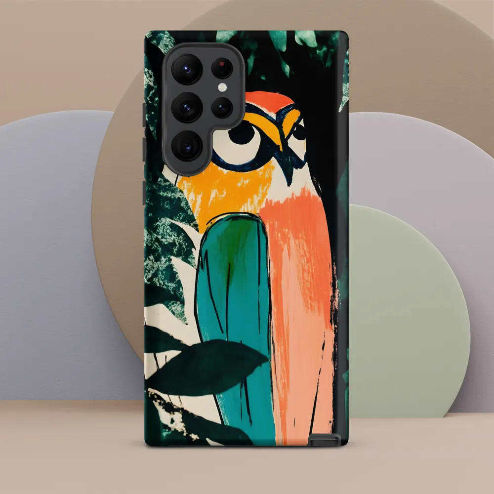 Camouflaged Majesty: The Abstract Owl