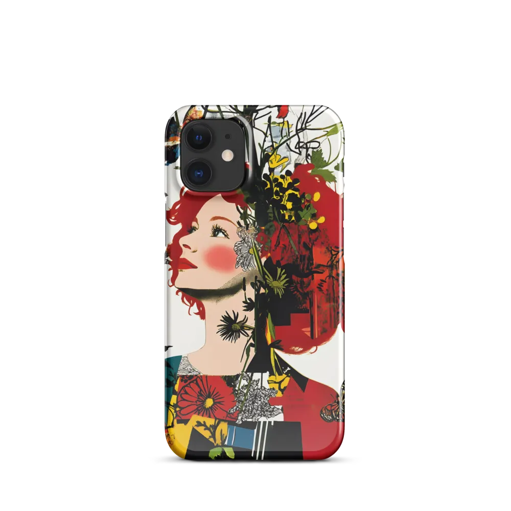 Floral Dreams | Phone Case |  12 Mini | Snap Case | Glossy