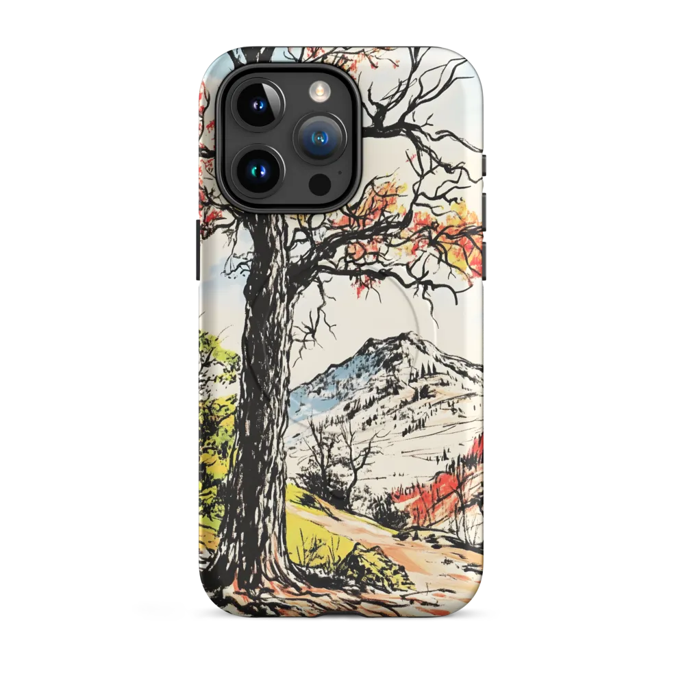 Autumn Majesty: The Guardian Tree | Phone Case |  15 Pro Max | MagSafe® Tough Case | Matte