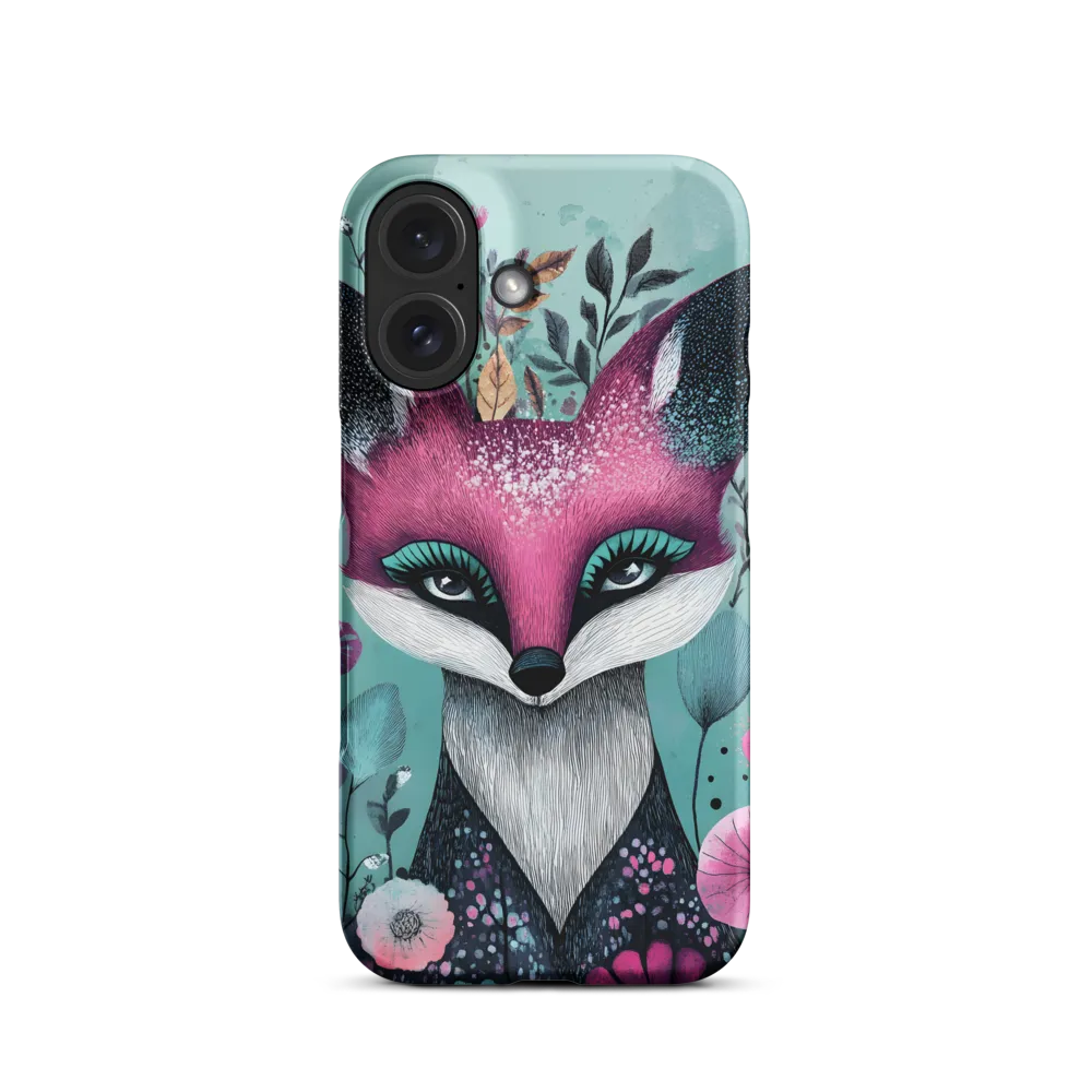 Whimsical Fox Among Blossoms | Phone Case |  16 | Snap Case | Matte