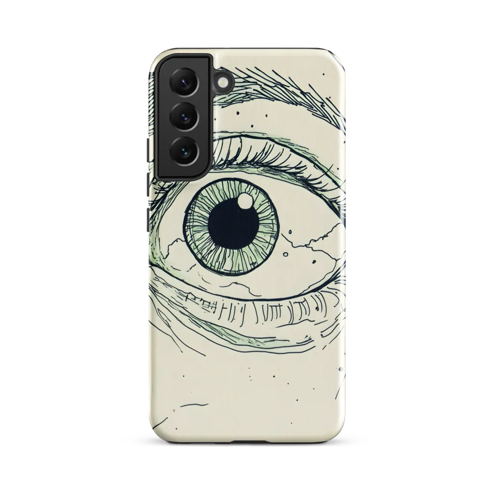 Observant Gaze | Phone Case |  S22 Plus | Tough Case | Glossy