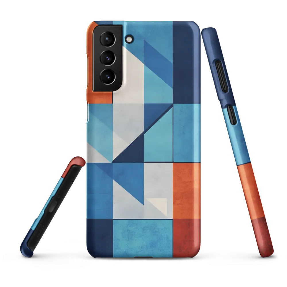 Geometric Harmony in Color | Phone Case |  S21 Plus | Snap Case | Matte