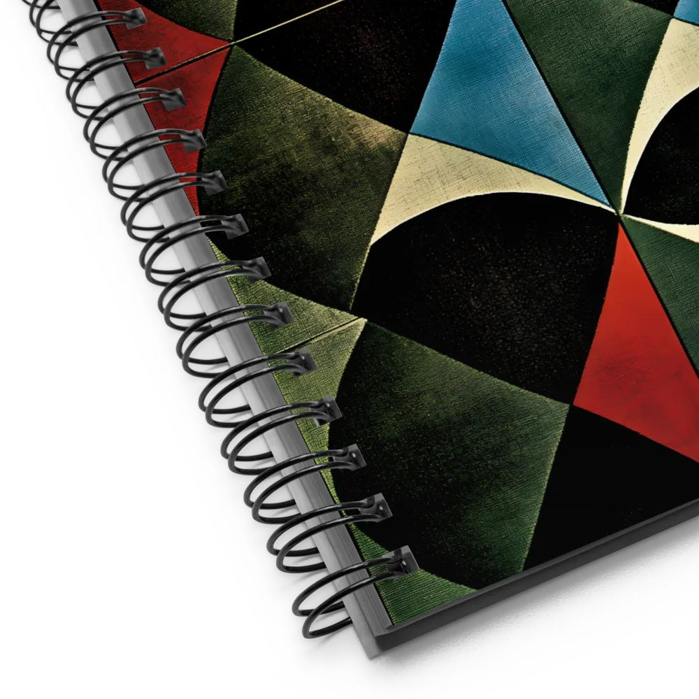 Symphony of Shapes | Spiral Notebook