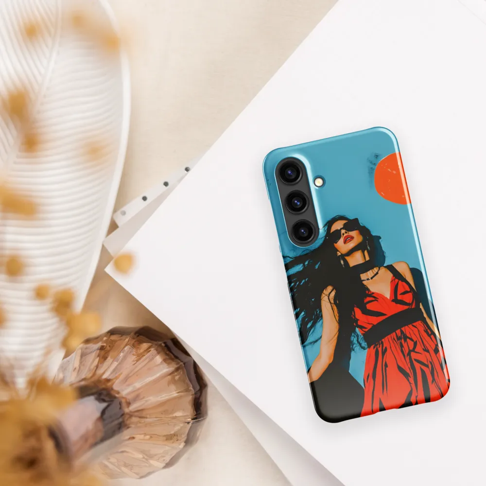 Sunset in Fashion: A Modern Portrait