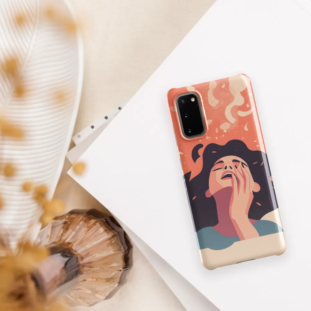 Whispers of Reflection | Phone Case |  S20 | Snap Case | Glossy