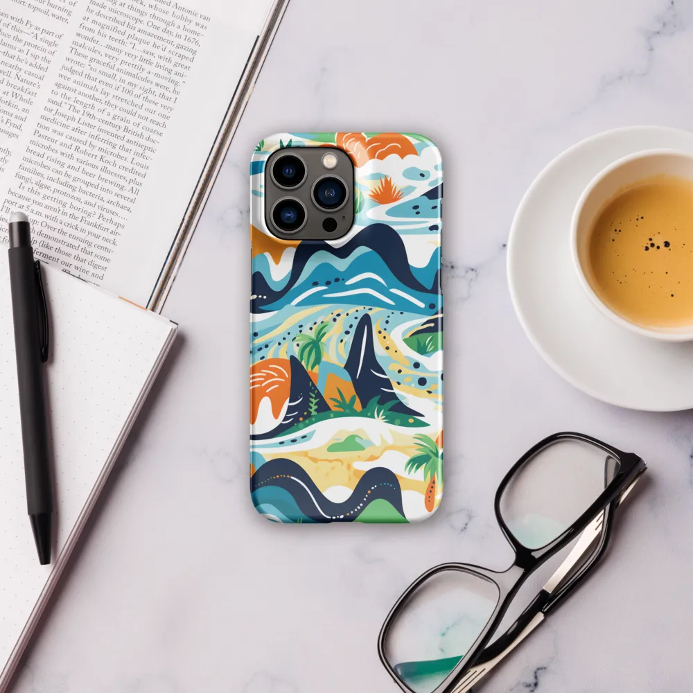 Abstract Tropical Landscape