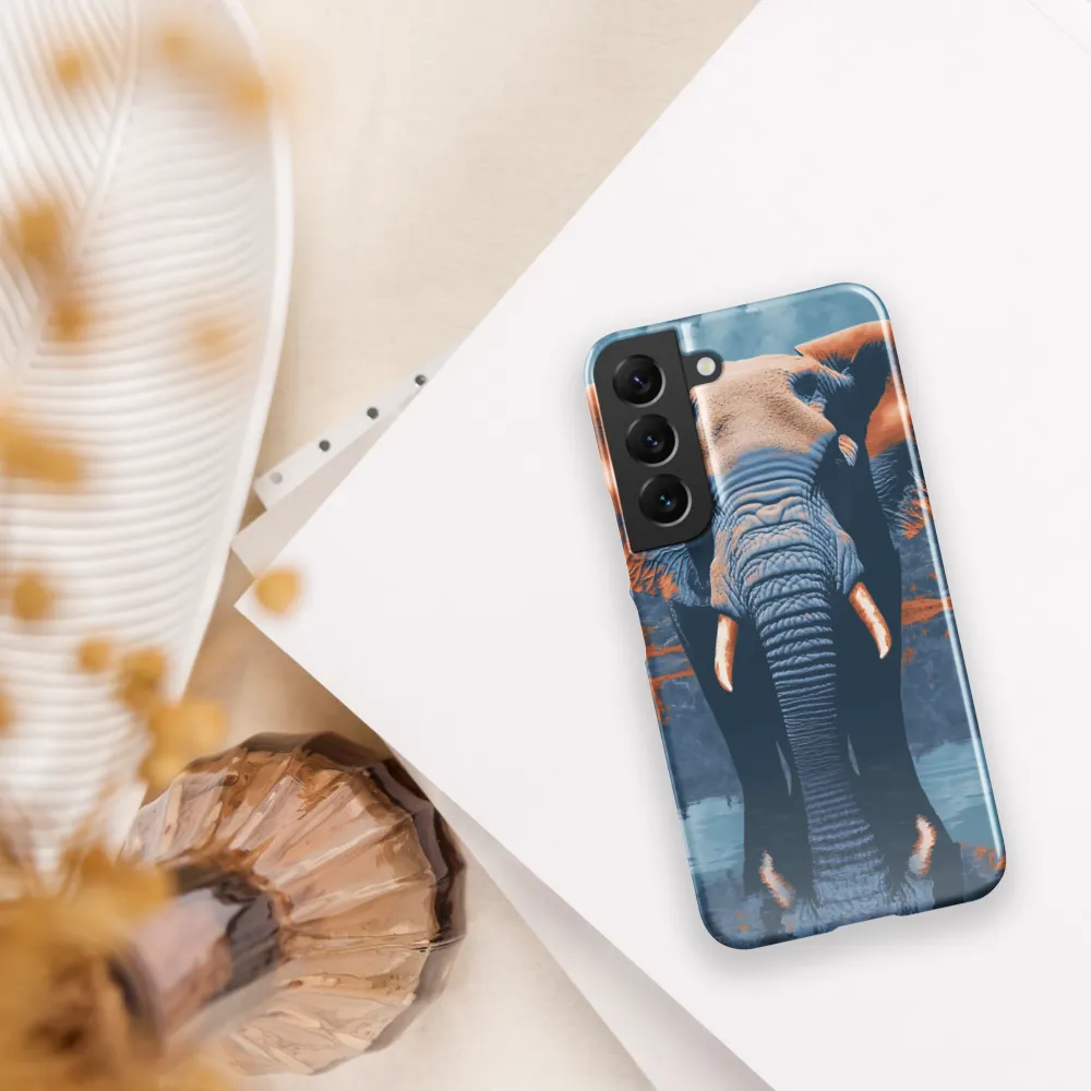 Majestic Reflection: The Elephant's Serenade