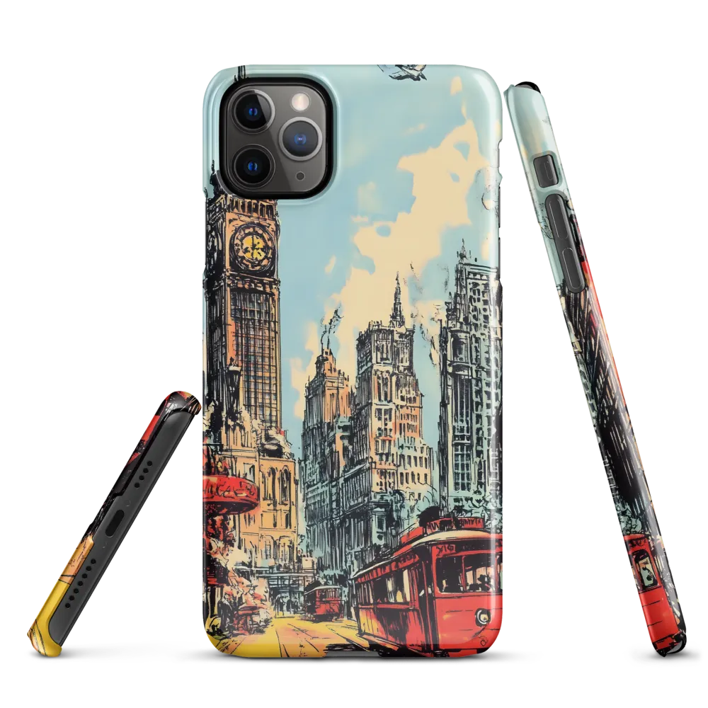 The Heartbeat of the City | Phone Case |  11 Pro Max | Snap Case | Glossy