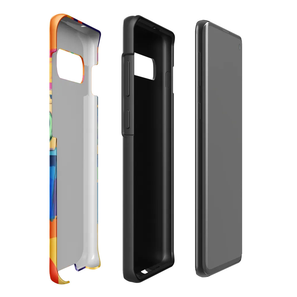 Laundry Day: A Vivid Contemplation | Phone Case |  S10 Plus | Tough Case | Glossy