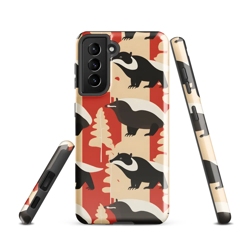 Wildlife Pattern: The Badger Tale