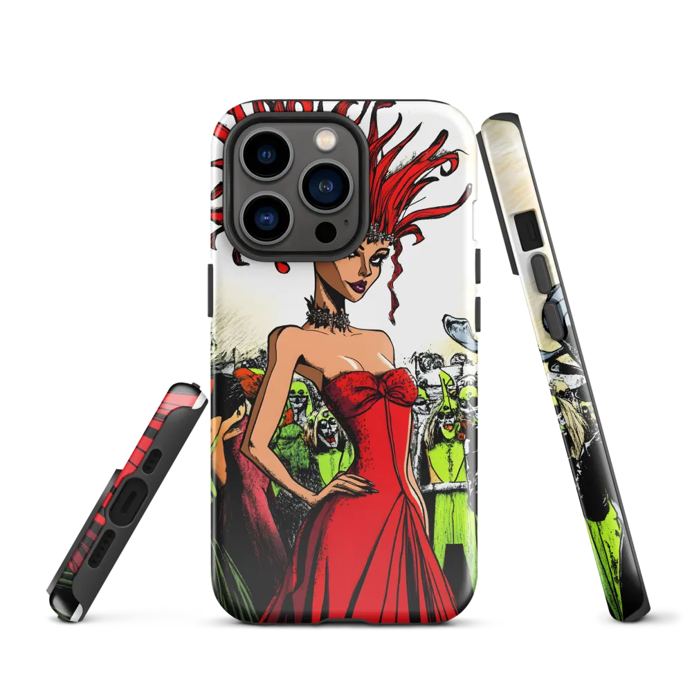 Fiery Elegance: A Fashion Statement
