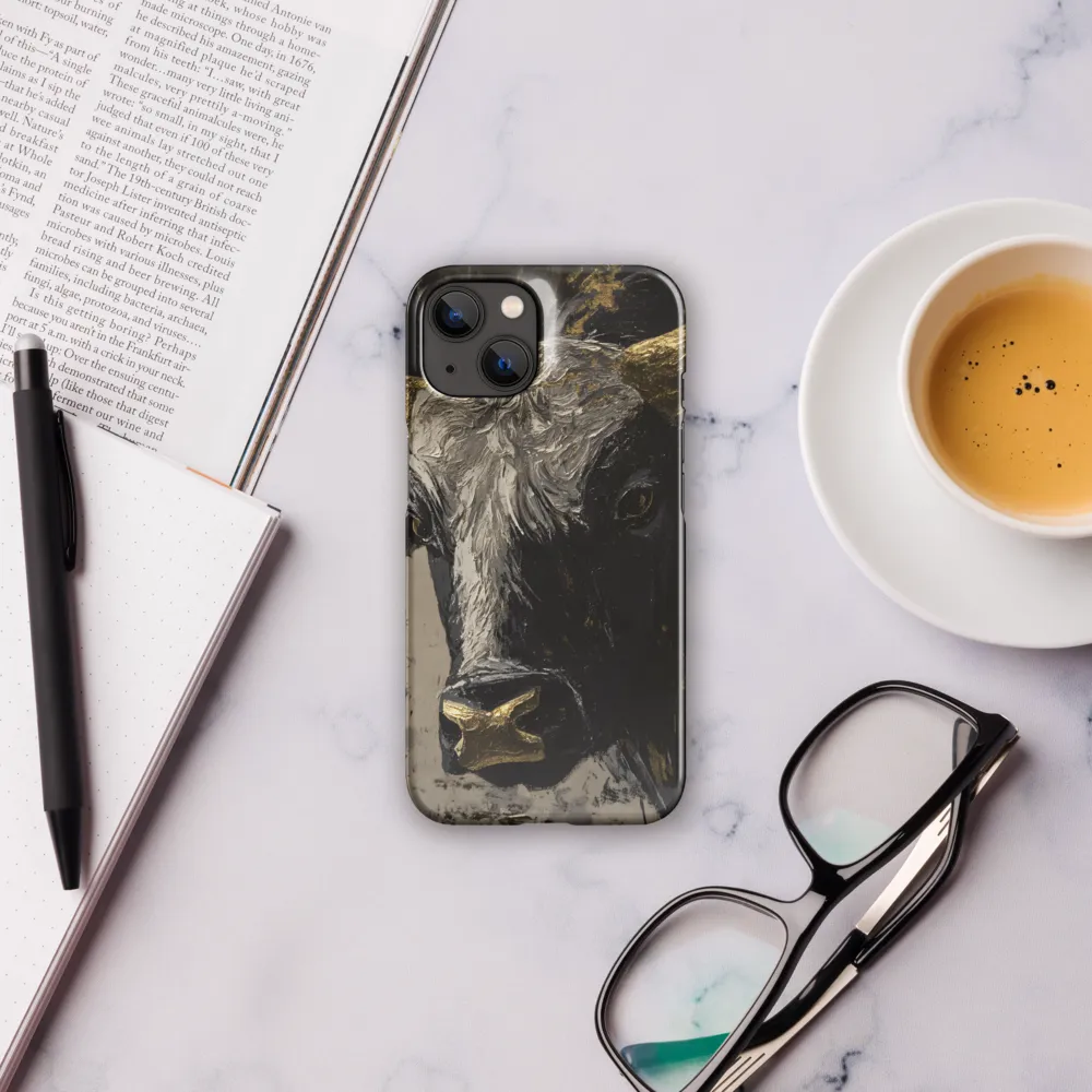 Majestic Bull: The Power in Black and Gold