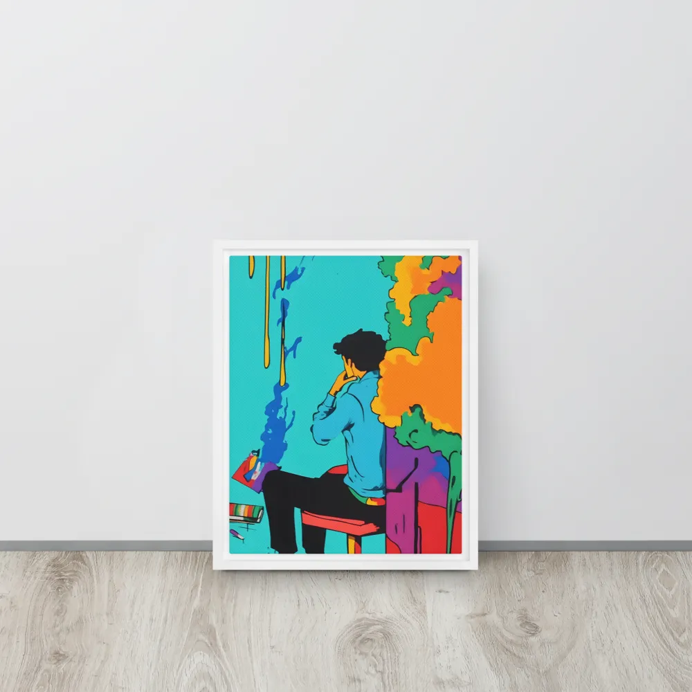 The Artist Within | Canvas with White Frame | 11″×14″
