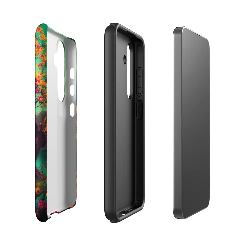 Elysium in Bloom | Phone Case |  S24 | Tough Case | Matte