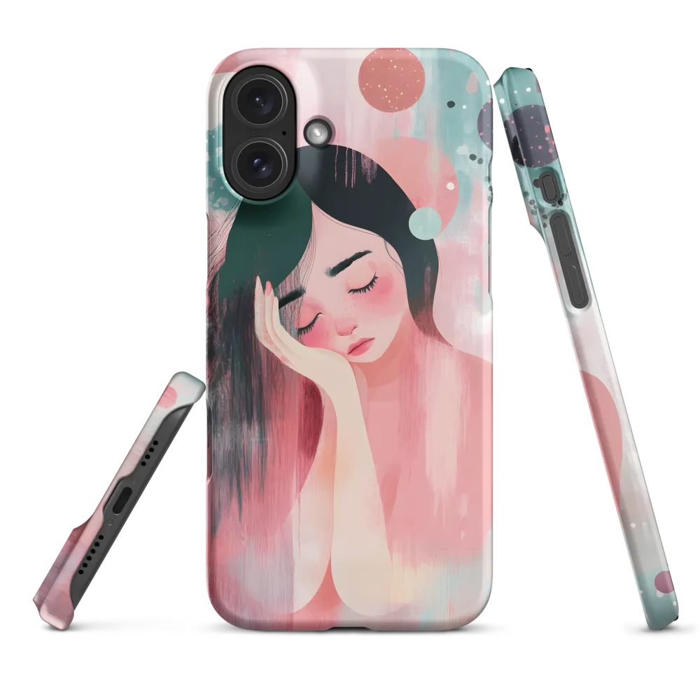 Whispers of Melancholy | Phone Case |  16 Plus | Snap Case | Matte