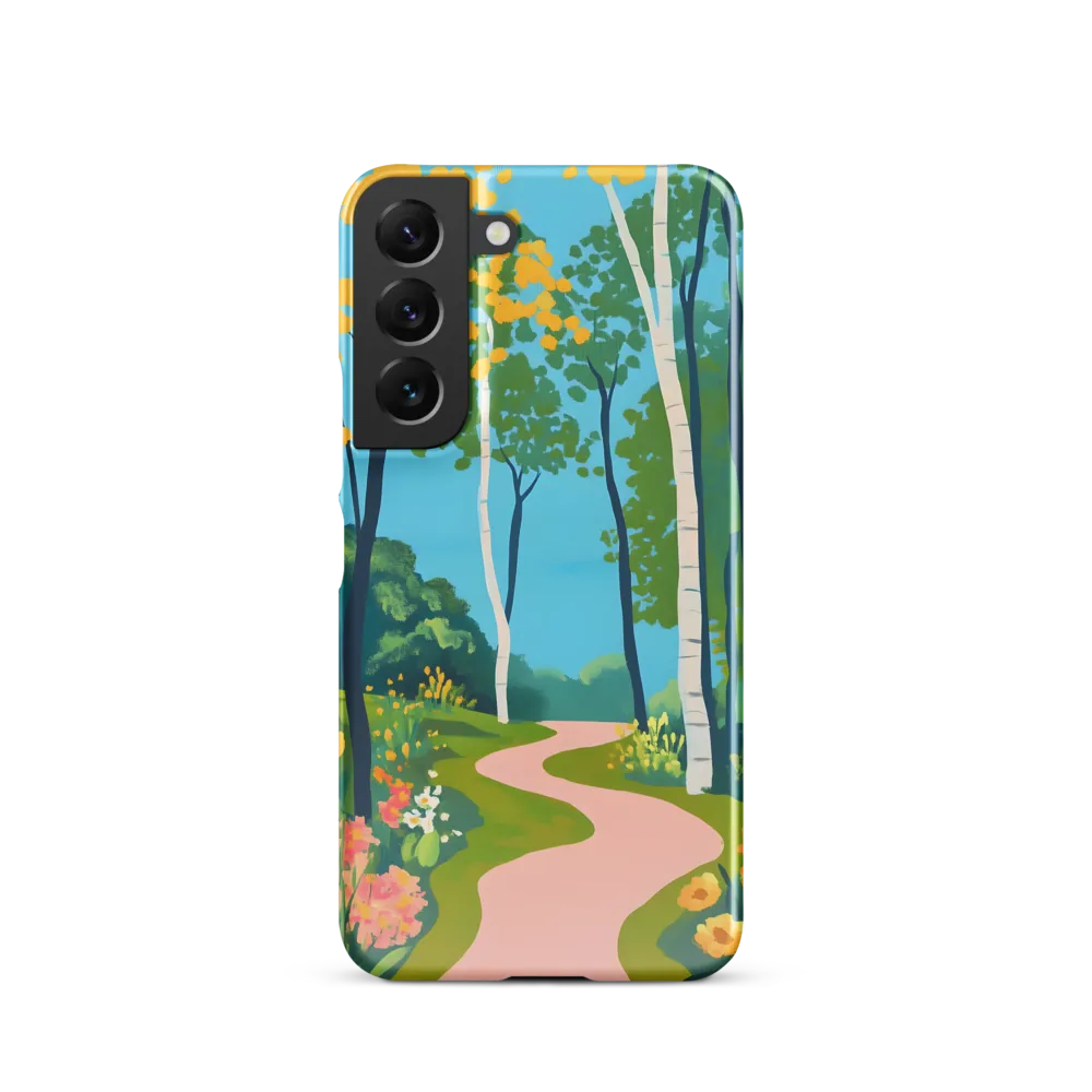 The Winding Path of Nature | Phone Case |  S22 | Snap Case | Glossy