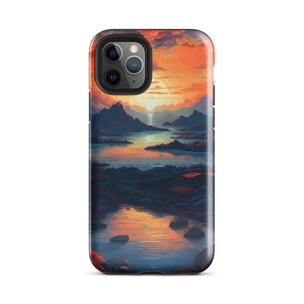 Ethereal Evening: A Digital Dusk