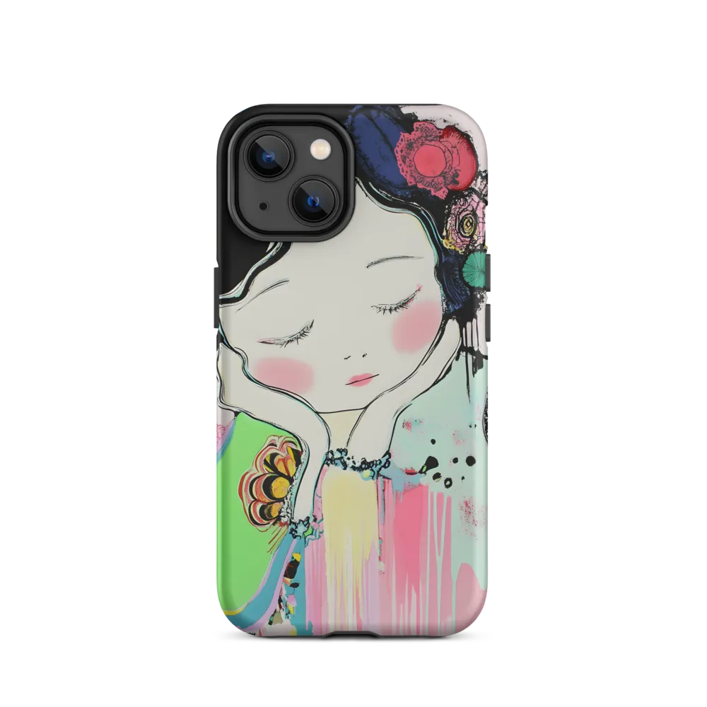 Whispers of Contemplation | Phone Case |  14 | Tough Case | Matte