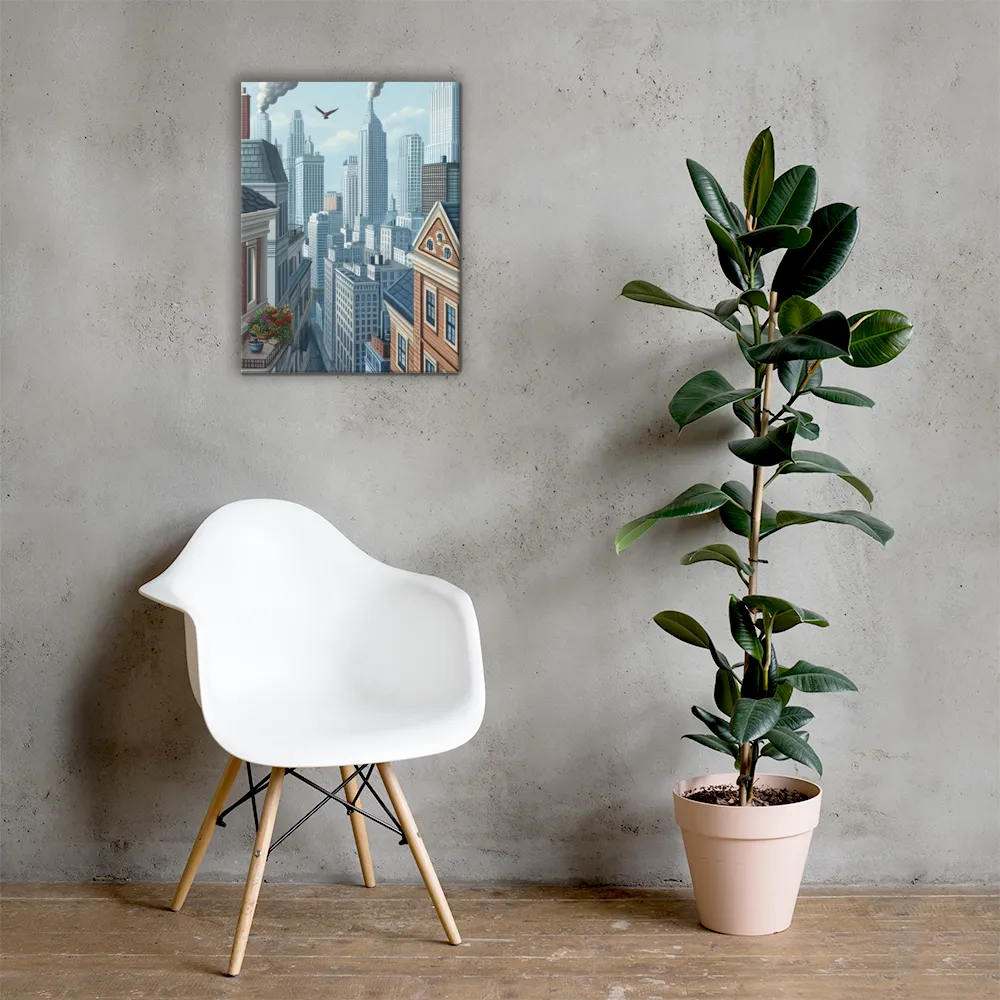 Urban Symphony | Canvas | 18″×24″