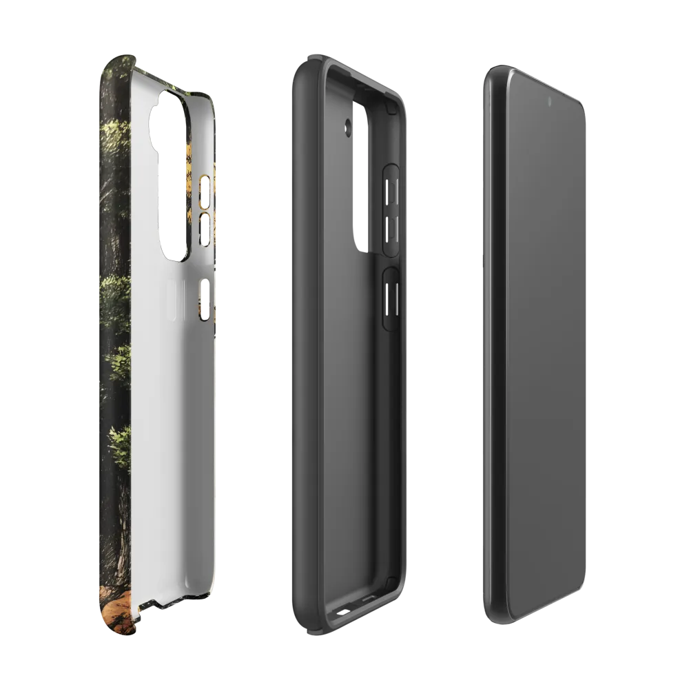 The Whispering Skull: A Surreal Encounter with Nature | Phone Case |  S21 | Tough Case | Matte