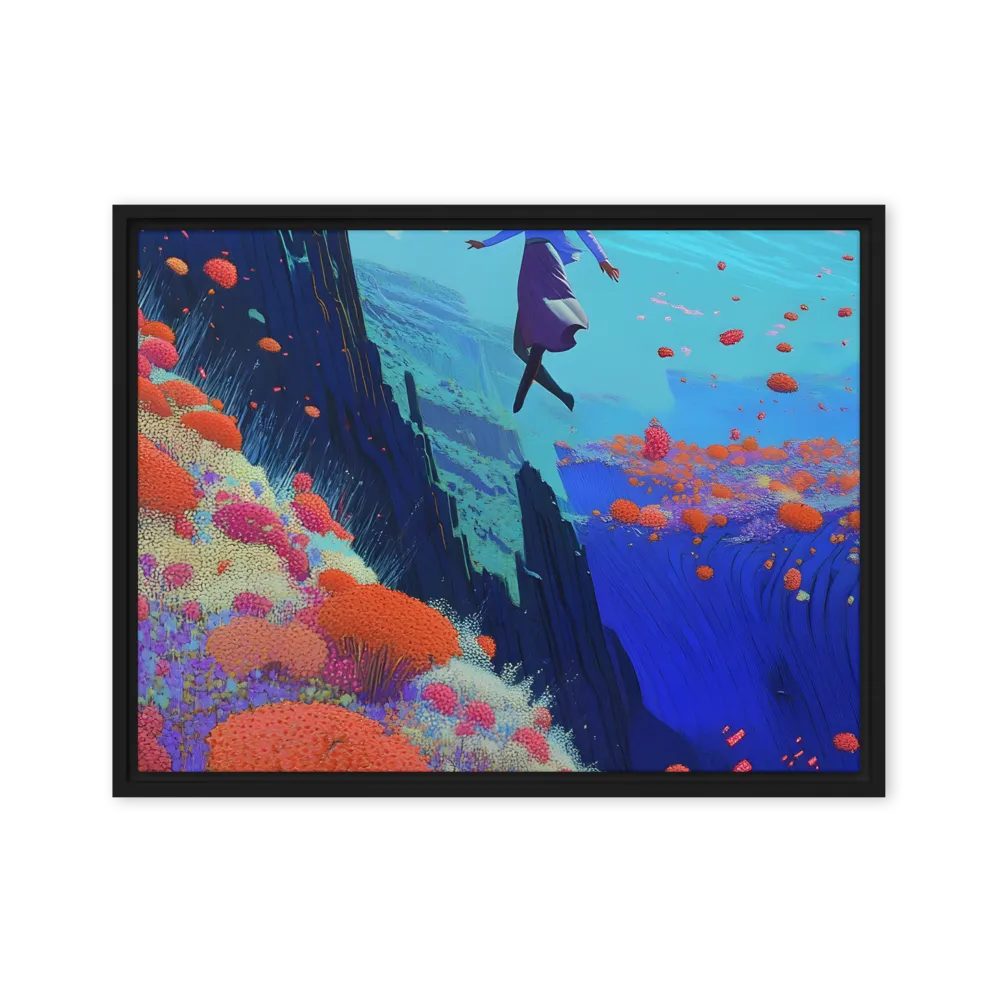 Whispers of Freedom | Canvas with Black Frame | 18″×24″